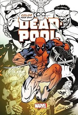 coloring book, colouring book, deadpool, marvel comics, marvel graphic novel, Marvel graphic novels - Best Books