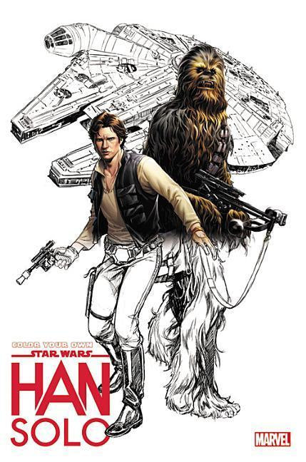 coloring book, colouring book, han solo, marvel comics, marvel graphic novel, Marvel graphic novels, star wars - Best Books