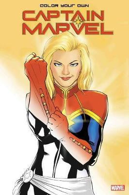 captain marvel, coloring book, colouring book, marvel comics, marvel graphic novel, Marvel graphic novels - Best Books