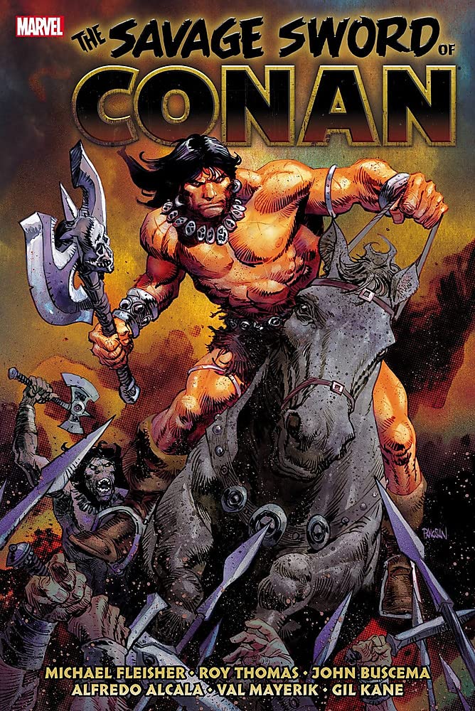 conan, marvel comics, Marvel graphic novel SAVAGE SWORD OF CONAN - Best Books