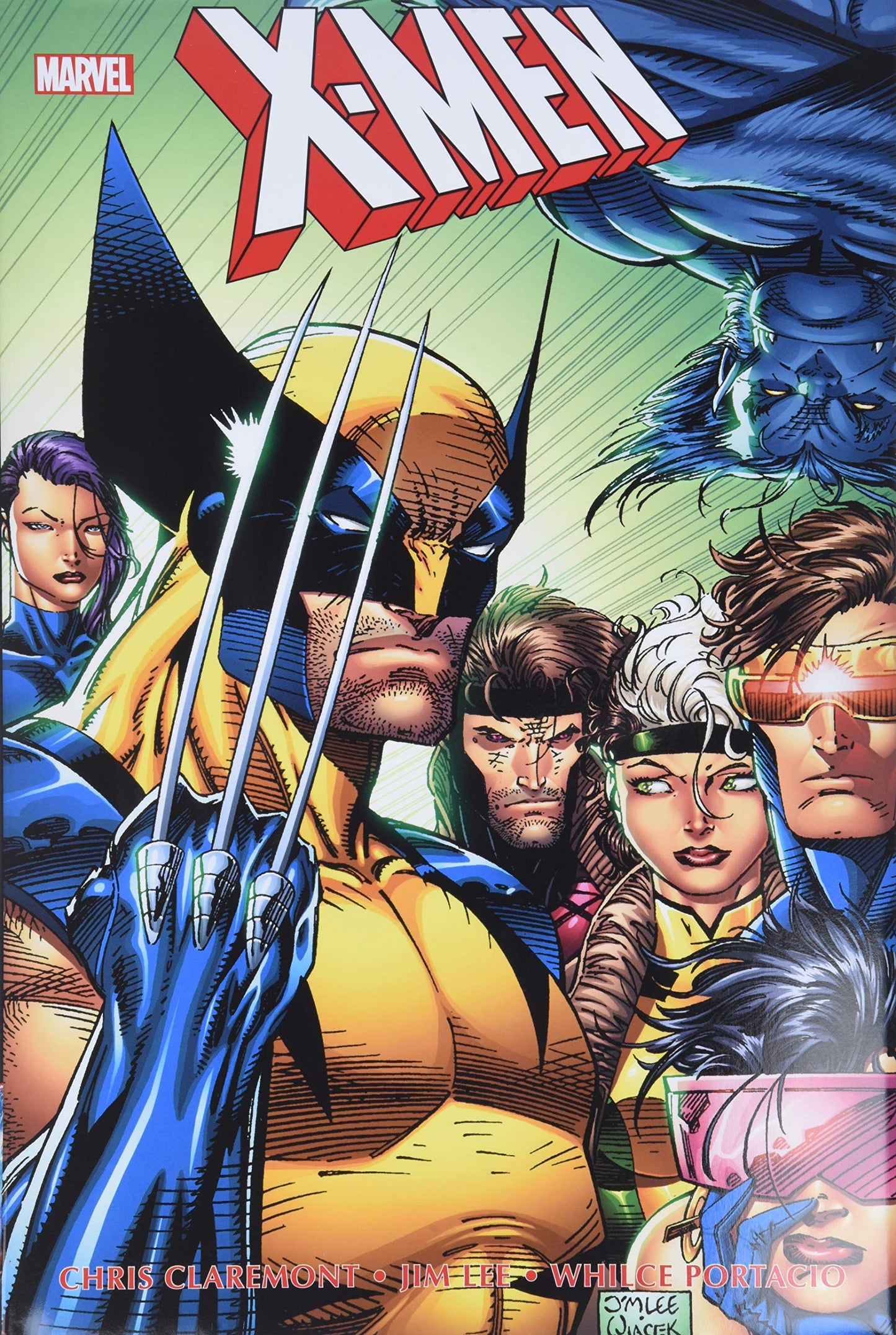best x-men comics, marvel comics, marvel graphic novels, X-Men By Chris Claremont & Jim Lee Omnibus Vol. 2 HC - Best Books