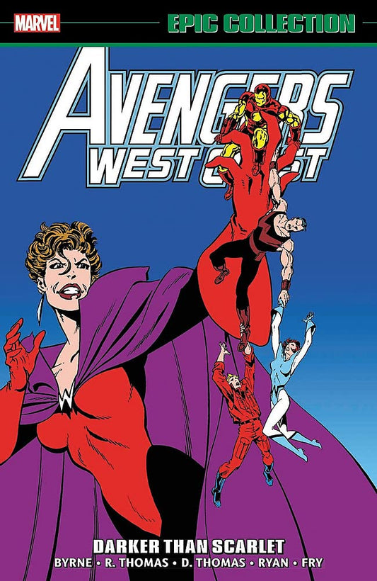 avengers, avengers west coast, marvel comics, marvel epic collection, Marvel graphic novel - Best Books