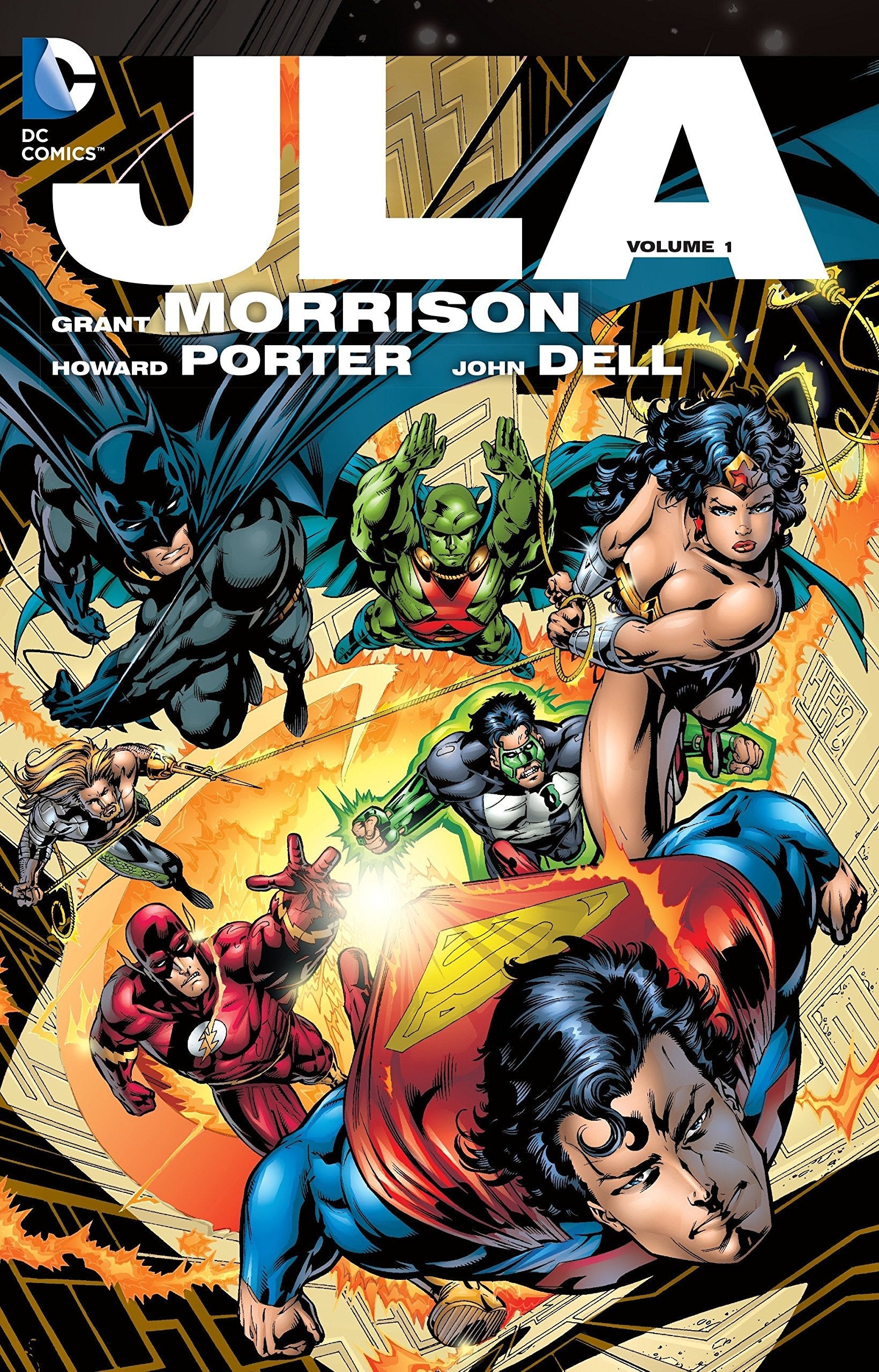 DC comics-Graphic Noves-JLA - Best Books