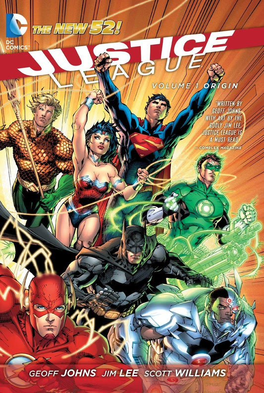 Justice League-Vol 1-Origin-The New 52-Flash DC comics-Graphic Novels