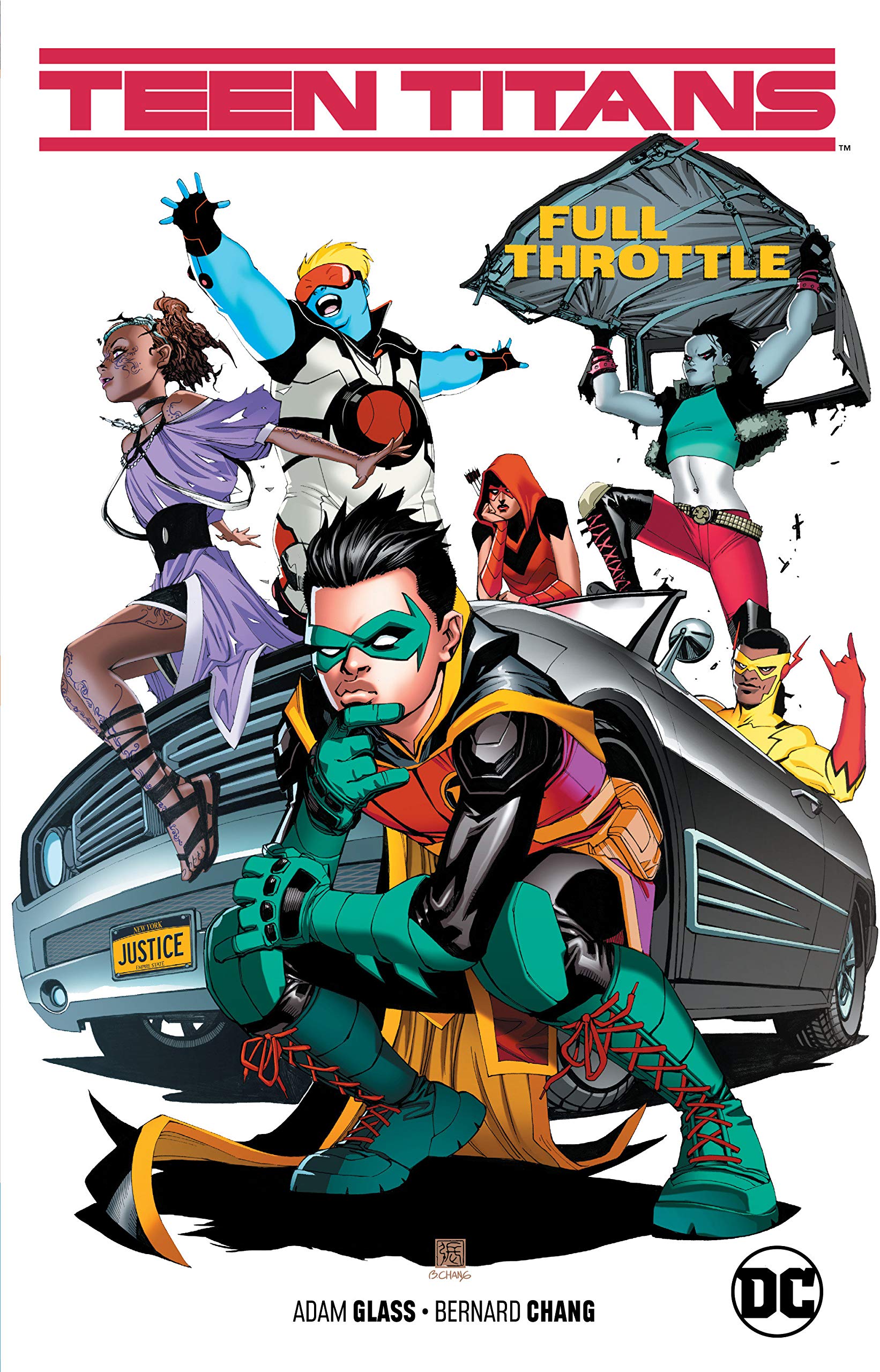Teen Titans Volume 1-Full Throttle-DC comics-Graphic Novels