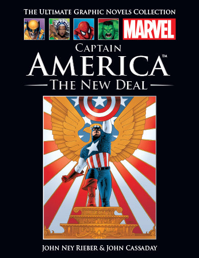 captain america, captain america the new deal, marvel comics, marvel graphic novels, marvel ultimate graphic collection - Best Books