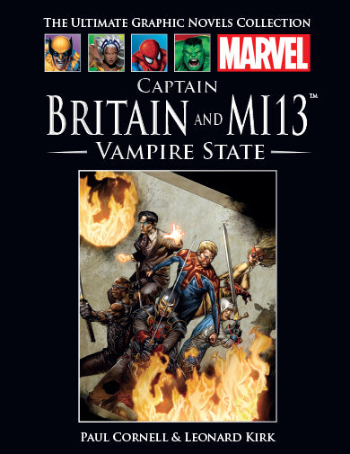 captain britain, graphic novel, marvel graphic novels, marvel ultimate graphic collection - Best Books