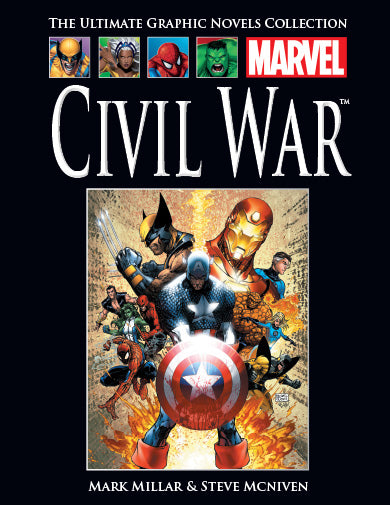 civil war, graphic novel, marvel comics, marvel graphic novels, marvel ultimate graphic collection - Best Books