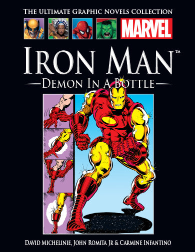 iron man, iron man demon in a bottle, marvel comics, marvel graphic novels, marvel ultimate graphic collection - Best Books