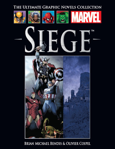 graphic novel, marvel graphic novels, marvel ultimate graphic collection, siege - Best Books