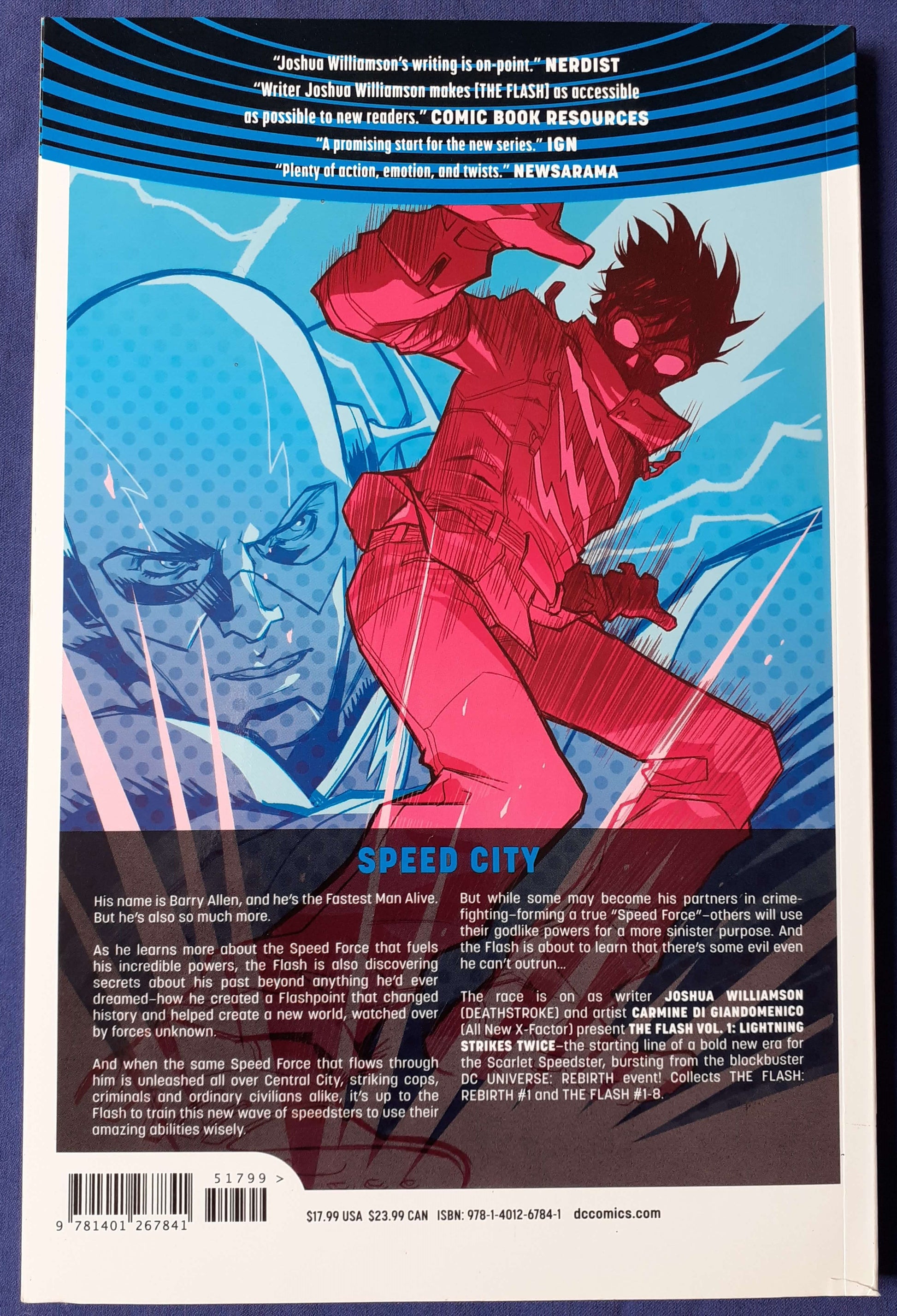 Flash Books-The Flash Volume 1 Lightning Strikes Twice